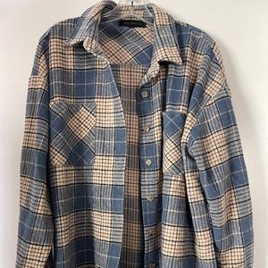 Oversized flannel
